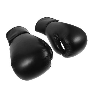 BESPORTBLE 1pair Boxing Gloves for Training and Sparring Foam Material Suitable for Men and Women Great for Boxing Taekwondo and Mixed Martial Arts Adult Black