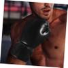 BESPORTBLE 1pair Boxing Gloves for Training and Sparring Foam Material Suitable for Men and Women Great for Boxing Taekwondo and Mixed Martial Arts Adult Black view 2