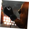 BESPORTBLE 1pair Boxing Gloves for Training and Sparring Foam Material Suitable for Men and Women Great for Boxing Taekwondo and Mixed Martial Arts Adult Black view 3
