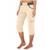 NineFit Basics Womens Capri Pants for Summer Summer Linen Pants for Women Wide Leg Pants Petite Womens Trousers High Waisted Work Sets for Women Office Clothing Parachute Pants Woman,Beige,3X-Large view 1