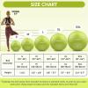 APEXUP Yoga Ball Exercise Ball Anti Slip Heavy Duty for Fitness, Balance & Core Workout (XL (27"~30") 75cm, Green) view 4