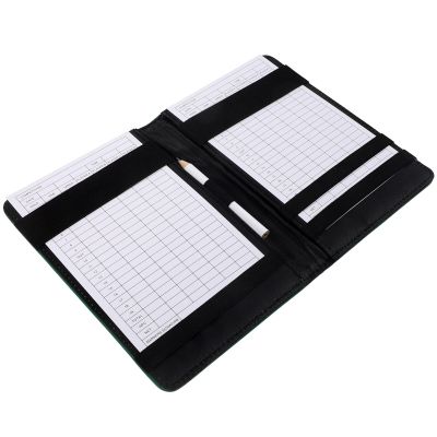 1 Set Golf Scoring Book Golfing Recording Scorebook Stylish Scorecards Holder Score Recording Notebook Score Keeping Book Simple Golfs Scorebook Golfs Recording Scorebook