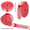 Grosun 1.5 inch Patterned Nylon Webbing Belt Webbing Straps Purse Straps Backpack Straps Nylon Belt for Seatbelt, Bags, Backpacks, Luggage (III, 10 Yards) view 2
