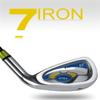 GRASKY Junior No.7 Golf Iron with Carbon Shaft Golf Club Iron for Kids Boys and Girls - Ideal for Beginners and Practice (Boys) view 3