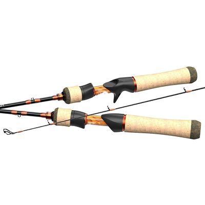 Bait System Spinning Casting Fishing Rod Carbon Fiber 2 Pieces 1.53-1.8m 1-8g for Fishing (Size : Spinning (1.80m-UL))