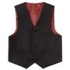 Lycody Boys Vest for Teenage Boy Black Wedding Suit Dress Vests Kids Formal Wear Size 16 view 1