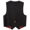 Lycody Boys Vest for Teenage Boy Black Wedding Suit Dress Vests Kids Formal Wear Size 16 view 2