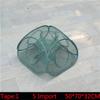 Fishing/Landing Net Crayfish Trap Cast Net Fish Crab Trap Crab Pot Net Fishing Net (Color : Green, Size : 9 Holes) view 2