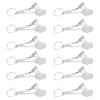 CFTGIW 12Pcs Cute Badminton Racket Keychain, Fashionable Keyrings for Lovers, Made of Alloy view 2