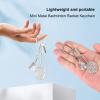 CFTGIW 12Pcs Cute Badminton Racket Keychain, Fashionable Keyrings for Lovers, Made of Alloy view 4