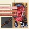 Grosun 1.5 inch Patterned Nylon Webbing Belt Webbing Straps Purse Straps Backpack Straps Nylon Belt for Seatbelt, Bags, Backpacks, Luggage (FFF, 3.3 Yards) view 4