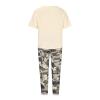 BOXIACEY Summer Matching Set, 2 Piece Outfits for Women Summer Cotton Linen Set Plus Size Camouflage Sets Casual Two Piece Tracksuit Sets view 2