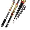 Short Sea Fishing Rods Fiber Telescopic Fishing Rod Carbon 1.8-3.6M Spinning Telescopic Fishing Tackle Spinning Rod (Size : 2.7 m) view 1