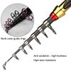 Short Sea Fishing Rods Fiber Telescopic Fishing Rod Carbon 1.8-3.6M Spinning Telescopic Fishing Tackle Spinning Rod (Size : 2.7 m) view 4