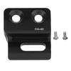 AL7075 Aluminum CNC Machined Anodized Coating Lightweight Road Front Derailleur Hanger (Black) view 3
