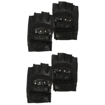 BESPORTBLE 2pairs Fitness Gloves for Men Women Breathable Non- Gym Gloves Shock Absorption for Outdoor Sports Cycling Weight Lifting Wrist Seal