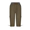 Generic Hippie Pants Linen Capri Pants for Women Black Capris for Women Casual Summer Beach Pants Women Women Plus Size Pants Parachute Cargo Pants for Women,AG,Large view 4