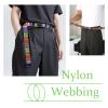 Grosun 1.5 inch Patterned Nylon Webbing Belt Webbing Straps Purse Straps Backpack Straps Nylon Belt for Seatbelt, Bags, Backpacks, Luggage (QQ, 10 Yards) view 3