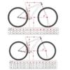 HIMALO 27.5er 29er Mountain Bike Frame Carbon Disc Brake Bike Frame 15''/17''/19'' AM XC Hardtail Frame Thru Axle 12x142mm Internal Routing (Color : Glossy Black, Size : 27.5 * 17'') view 2