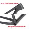 HIMALO 27.5er 29er Mountain Bike Frame Carbon Disc Brake Bike Frame 15''/17''/19'' AM XC Hardtail Frame Thru Axle 12x142mm Internal Routing (Color : Glossy Black, Size : 27.5 * 17'') view 3