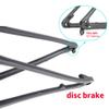 HIMALO 27.5er 29er Mountain Bike Frame Carbon Disc Brake Bike Frame 15''/17''/19'' AM XC Hardtail Frame Thru Axle 12x142mm Internal Routing (Color : Glossy Black, Size : 27.5 * 17'') view 4