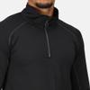 Regatta Mens Core Stretch Half Zip Midlayer (XXL) (Black) view 3