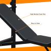 ICSPOID Olympic Workout Bench, Adjustable Weight Bench, Folding Bench Press Set with Squat Rack and Bench for Home Gym Full-Body Workout view 3