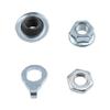 Meuey Lyot Bike Axle 145mm Bicycle Multiple Speed Front Hub Axle 3/8 Inch Silver 26 tpi Hub Cone Lock Nut Washer Kit 1PCS view 2
