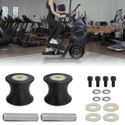 For Bowflex Max Trainers Wheel Replacement Arm Roller PART #8004550 M3 M5 M6 M7 M8 (Pack of Two)