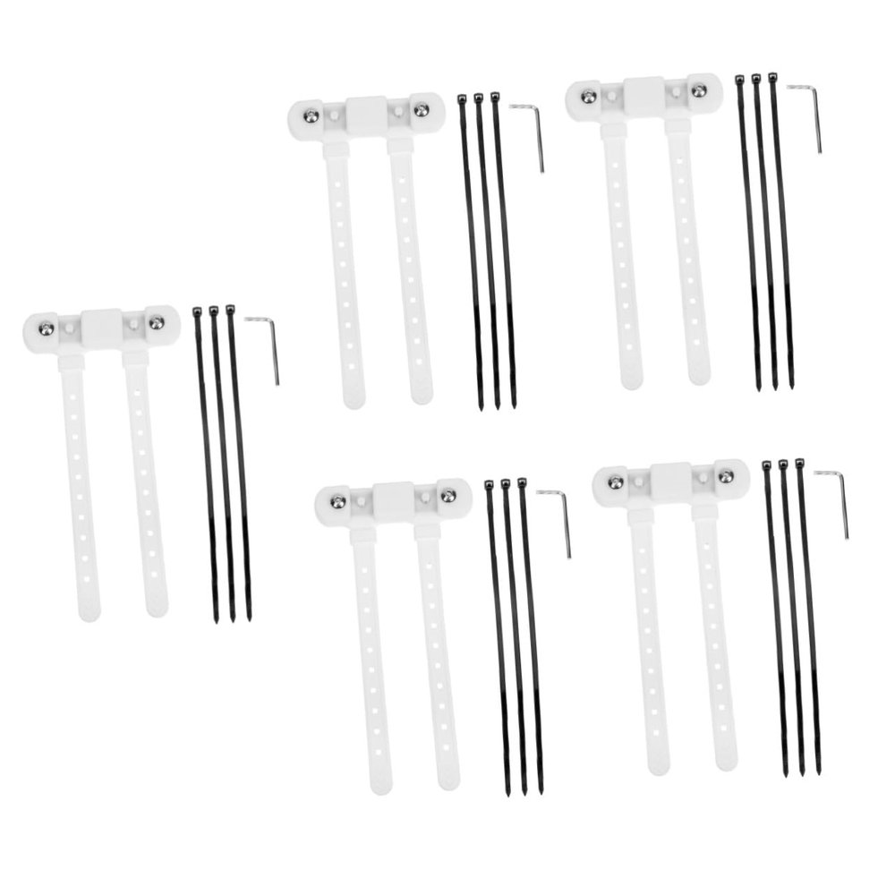 BESPORTBLE 5sets Bike Water Bottle Holder No Screw Mount Base Fit Easy Installation