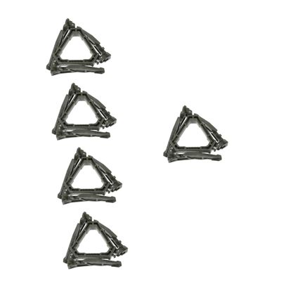 BESPORTBLE 5pcs Folding Canister Rack for Outdoor Cooking Lightweight Stabilization Bracket Portable Tripod Design for Camping and Backpacking Compact and Accessory