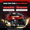 4-Stroke 7HP Outboard Motor, 196CC Air Cooling Fishing Boat Engine 5.1KW Heavy Motorboat Outboard Engine with TCI Ignition System for Rubber Boats, Inflatable Boats, Canoes, Kayaks view 4