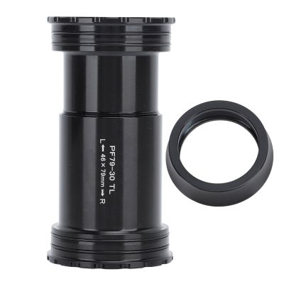XHTLLO Bottom Bracket, Bike Inner Diameter 46MM Width 79MM Axis 30MM Bike BB Bottom Bracket, Aluminum Alloy Bike Bottom Bracket, for Mountain Road Bikes