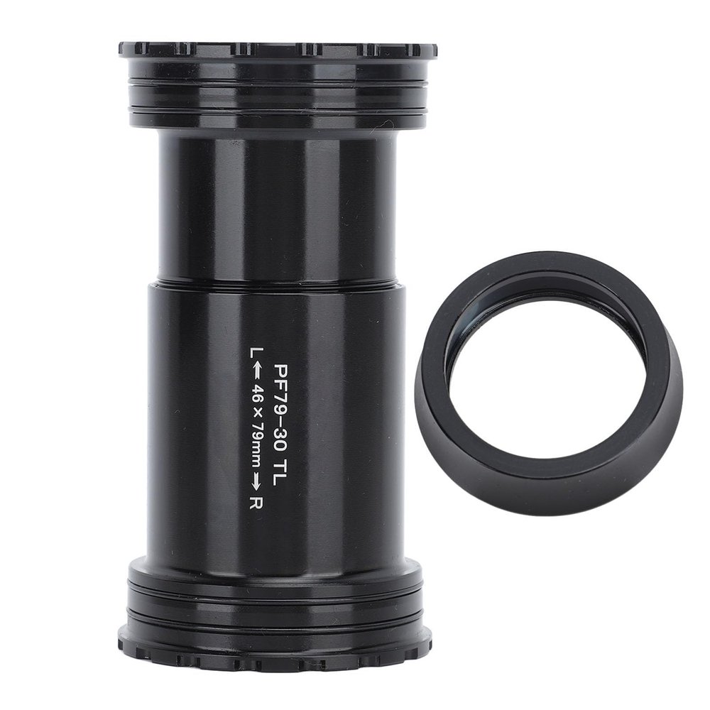 XHTLLO Bottom Bracket, Bike Inner Diameter 46MM Width 79MM Axis 30MM Bike BB Bottom Bracket, Aluminum Alloy Bike Bottom Bracket, for Mountain Road Bikes
