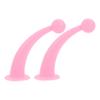 BESPORTBLE 2pairs Silicone Suction Cup Tentacles Antenna Motorcycle Helmet Snail Decorative Helmet Accessories Pair view 1