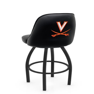 L048 Logo Grizzly Virginia Swivel Counter Stool