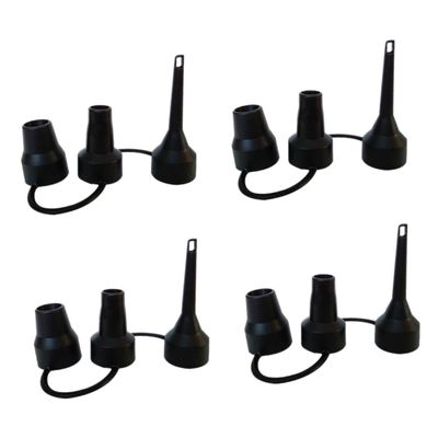 BESPORTBLE 12pcs Inflatable Bed Pumps Nozzle for Blow up Bed Air Mattress Inflator Attachment