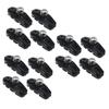 BESPORTBLE 6pairs Pads Rubber Brake Blocks for Road Easy Installation High Friction Low Noise Compatible