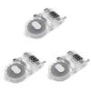BESPORTBLE 3pcs Safety Snowboard Lock Combination Retractable Security Cable Lock for Snowboard Scooter Bike Lightweight Wire Easy to Use Theft view 1