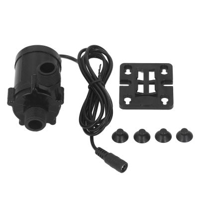 DC12V 30W Electric Air Pump 12m Discharge Deflator Pumps for Outdoor Camping, Power Water Pumps