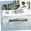 BESPORTBLE 4pcs Portable Ice Skate Sharpener Tool Handheld Grindstone for Ice Skates Includes User Manual and Practice Block Convenient for Go Sharpening view 4
