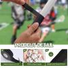 Gemscream 12 Pcs 30 ft Lacrosse Stick Tape 1 Inch 1/2 Inch Non-precut Cotton Sweat Absorbent Bat Grip Tape for Lacrosse Baseball Bats (Black) view 3