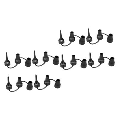 BESPORTBLE 8pcs Parts Inflatable Air Mattress Replacement Nozzles Air Pump Needle Inflator