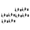 BESPORTBLE 8pcs Parts Inflatable Air Mattress Replacement Nozzles Air Pump Needle Inflator
