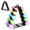 Dumbbell Rack 5 tier(Dumbbells not included), A-Frame Metal Dumbbell Holder with Handle, Multilevel Weight Storage Organizer for Dumbbells, Tree Shape Compact Weight Rack/Holder(Black) view 1