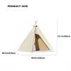 WHYATT Camping Tent, 4 Person Tent, Waterproof Anti-UV Windproof Tents, Tent with Double Door, Spire Tents for Family Camping view 2