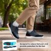 Men's Orthopedic Fashion Walking Shoes: Popular Casual Sneakers for Plantar Fasciitis, Mens Comfy Supportive Driving Shoes Outdoor Activities, Cushioned Walking Shoes Eva+Rubber Sole Denim Size 8 view 4