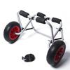 XLTEAM Kayak Canoe Trolley, Foldable Boat Canoe Cart Carrier, Solid PU Wheel, Load Capacity 80KG, for Moving Surfboards Wooden Boards Metal Boards Kayaks view 1
