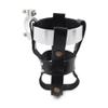 GZYF Motorcycle 19mm-33mm Handlebar Cup Holder Drink Hanging Bottle Mount for HONDA for Yamaha for Suzuki for Harley for Kawasaki Pu Leather Black view 4