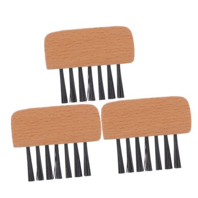 BESPORTBLE 6pcs Softball Home Plate Brush Wooden Handle Cleaning Brush for Referees Essential Gear for Softball Umpires and Baseball Dirt Removal Tool